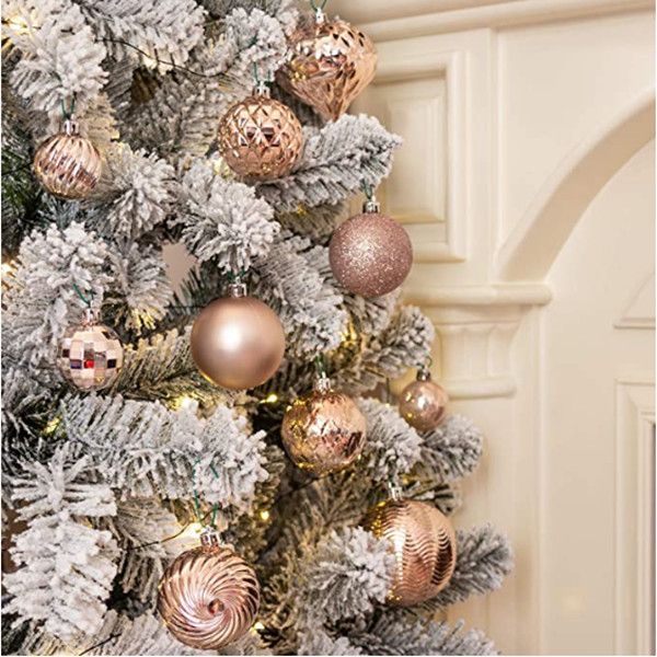 Bola de Natal 34ct enfeites de decoração bolas da árvore de Natal inquebráveis para Bola de Natal 34ct enfeites de decoração bolas da árvore de Natal inquebráveis para