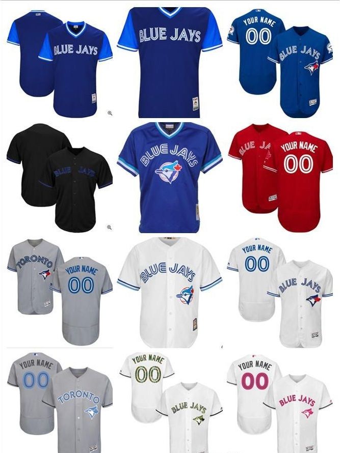 custom blue jays jersey