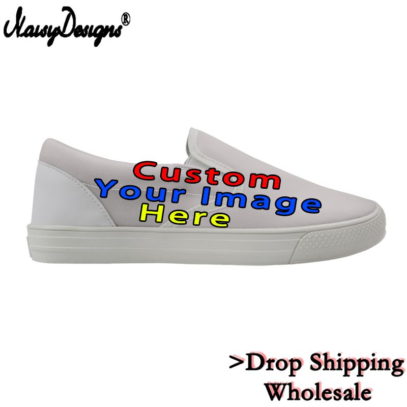 3d Custom Images Logo Canvas Shoes Outdoor Men Waliking Shoes