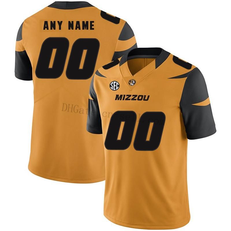 mizzou football jersey custom