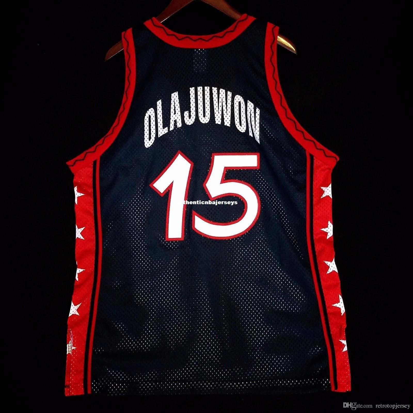 hakeem olajuwon champion jersey