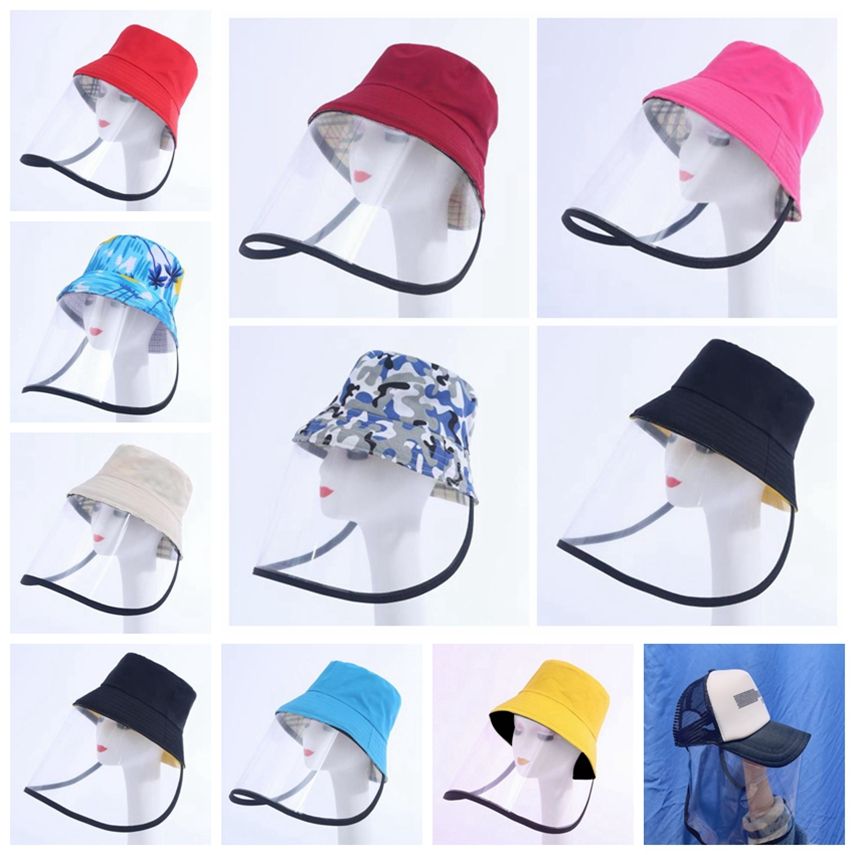 clear plastic bucket hat