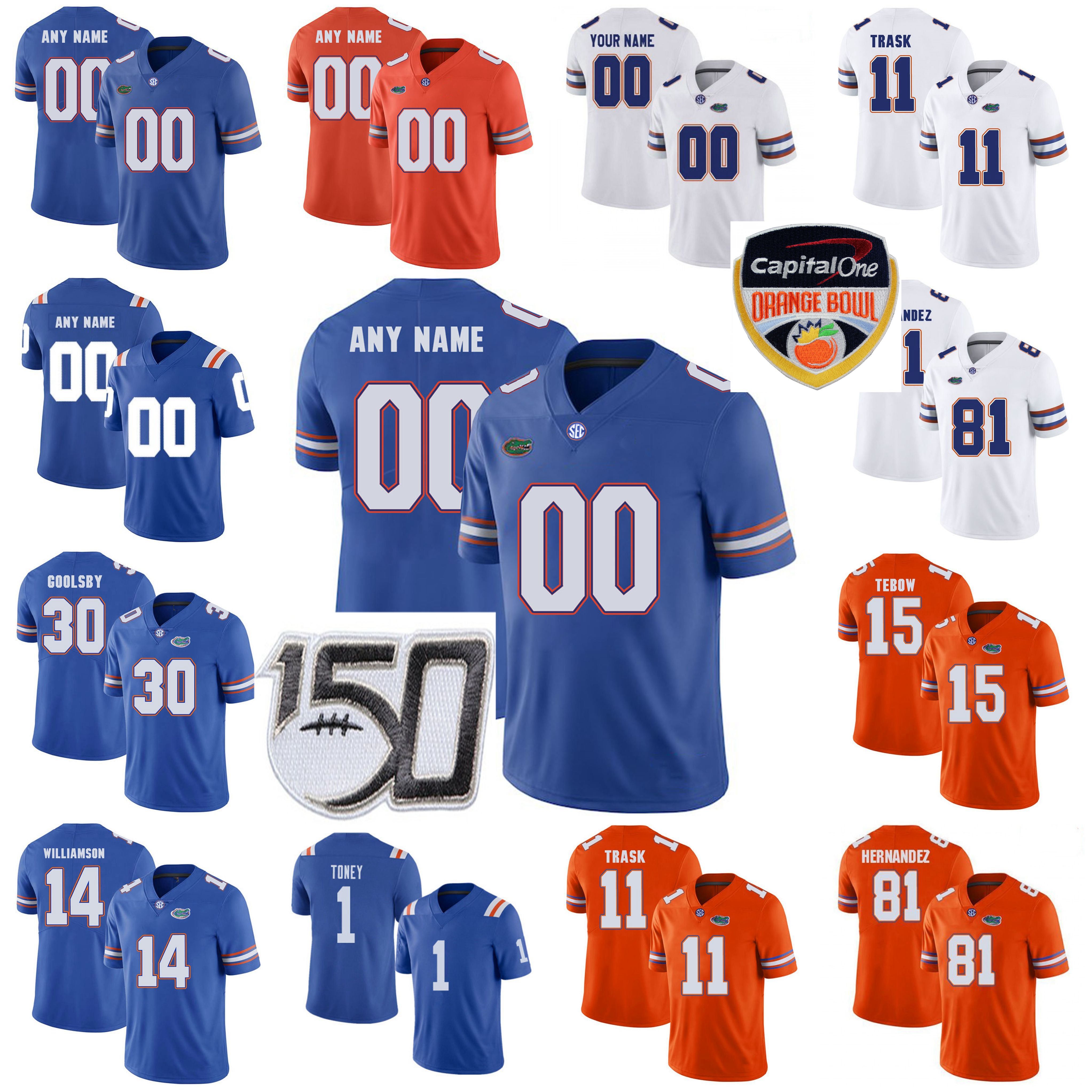 custom florida gators football jersey