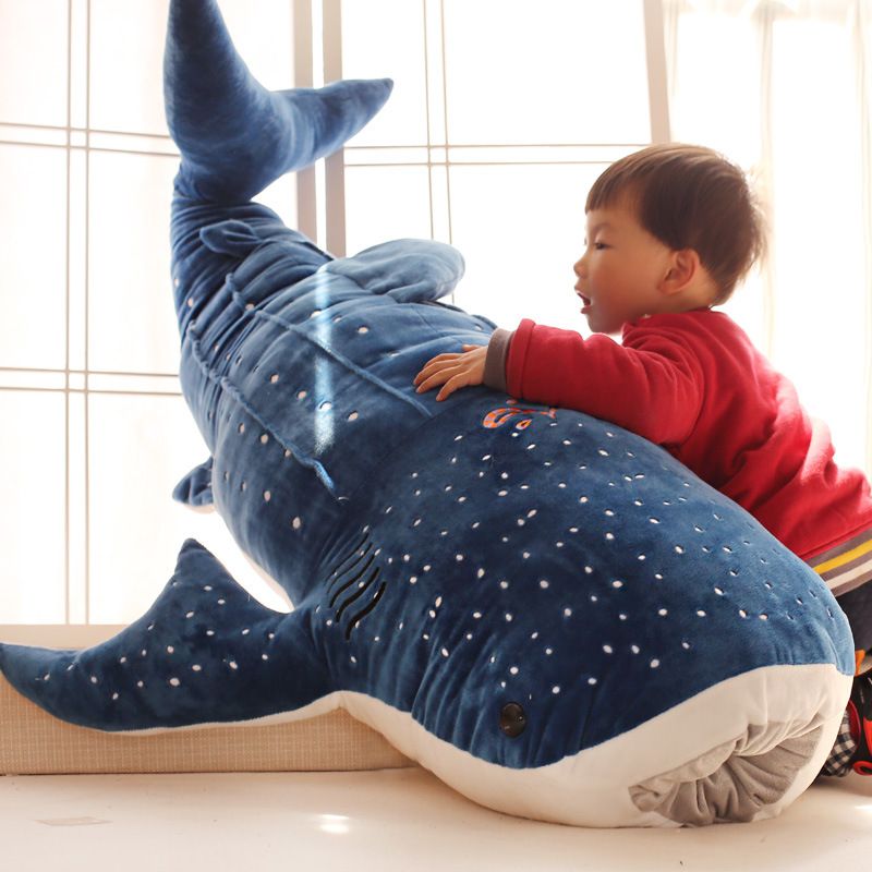 20 Inch Big Whale Shark Pillow Cushion Plush Toys Soft Stuffed ...