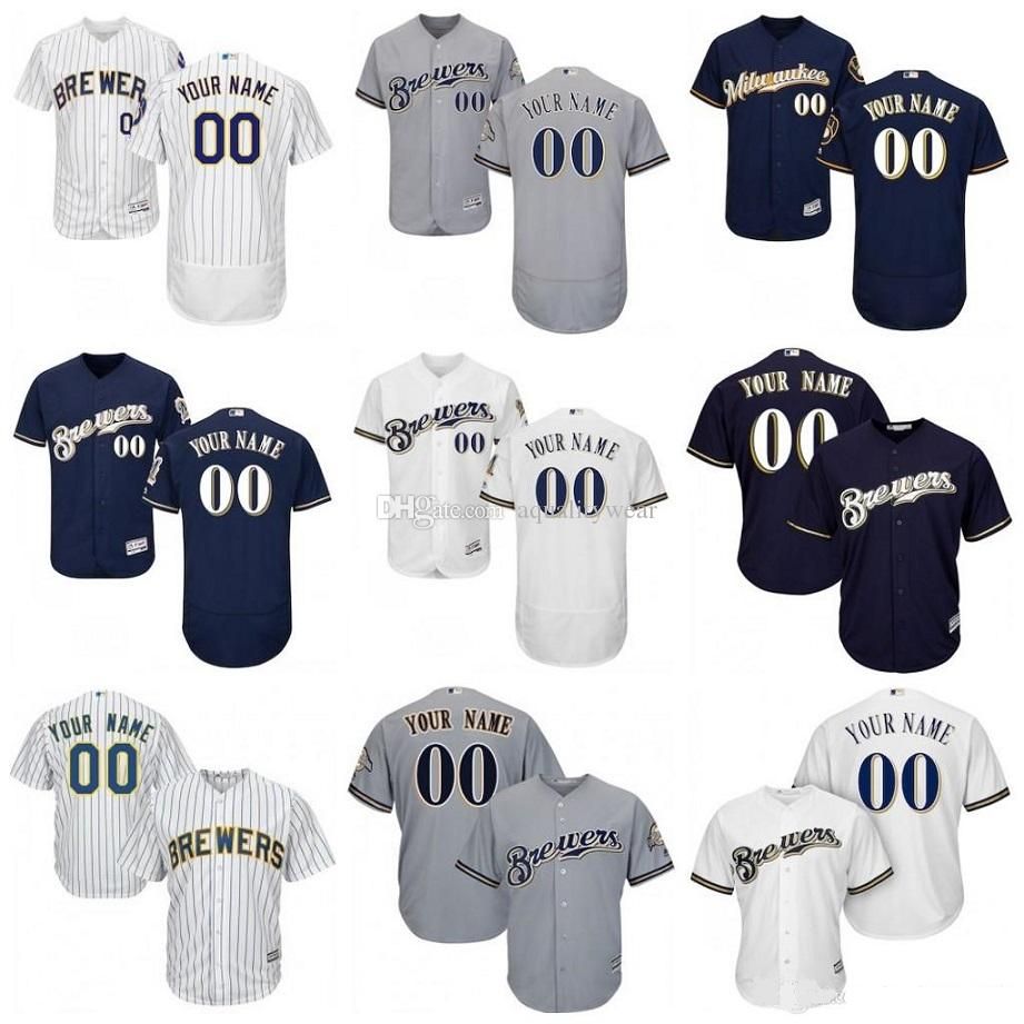 brewers personalized jersey