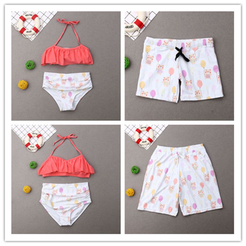 mom and son matching swimwear