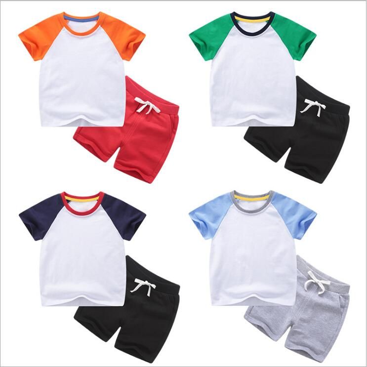 ❤️ Mealeaf ❤️ Toddler Baby Boy Kids Plane Tops T-Shirt Tee Stripe Short Pants Casual Outfits（12m-7y）
