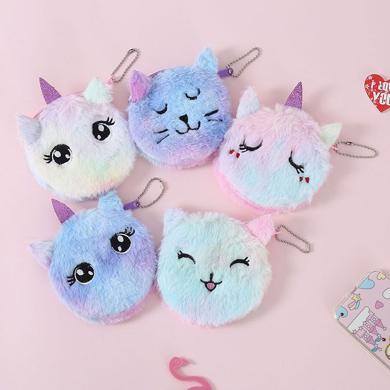 peluche gato unicornio