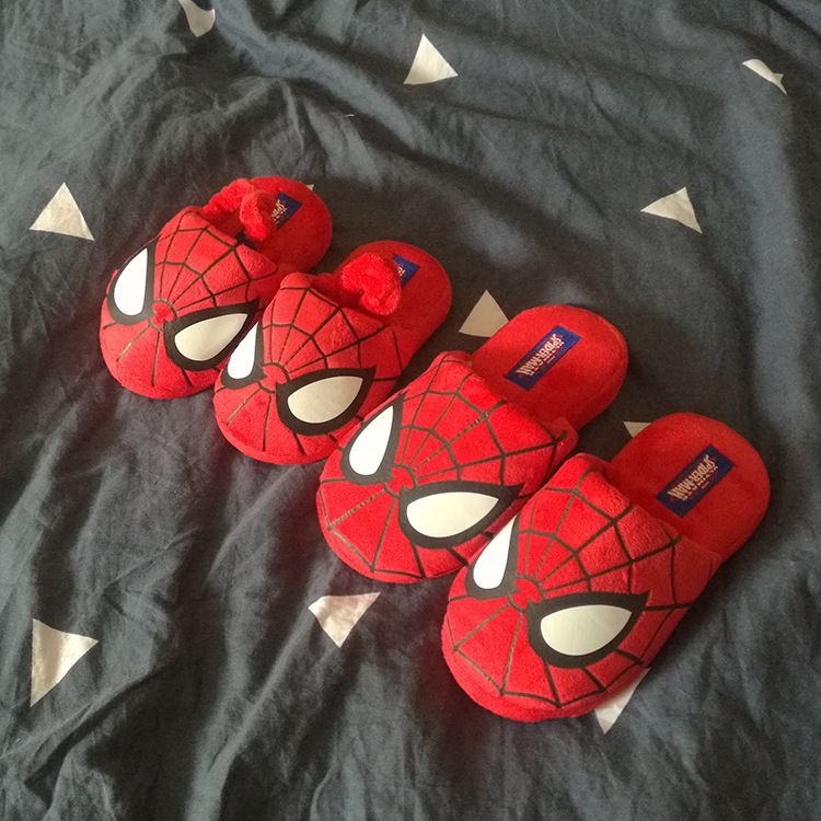 spiderman slippers mens