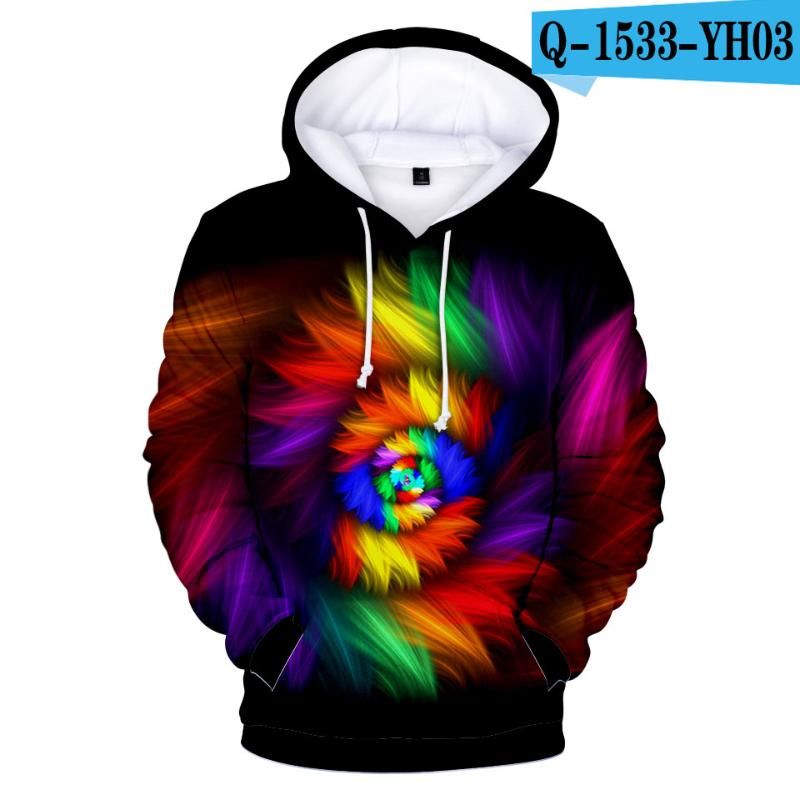 New Women Men 3D Print Casual Colorful Tie-dye Hoodies Pullover Adult Pullover New Women Men 3D Print Casual Colorful Tie-dye Hoodies Pullover Adult Pullover