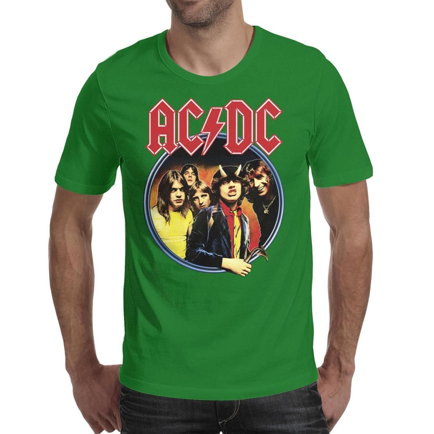 Mens Printing Grappige AC DC Highway 