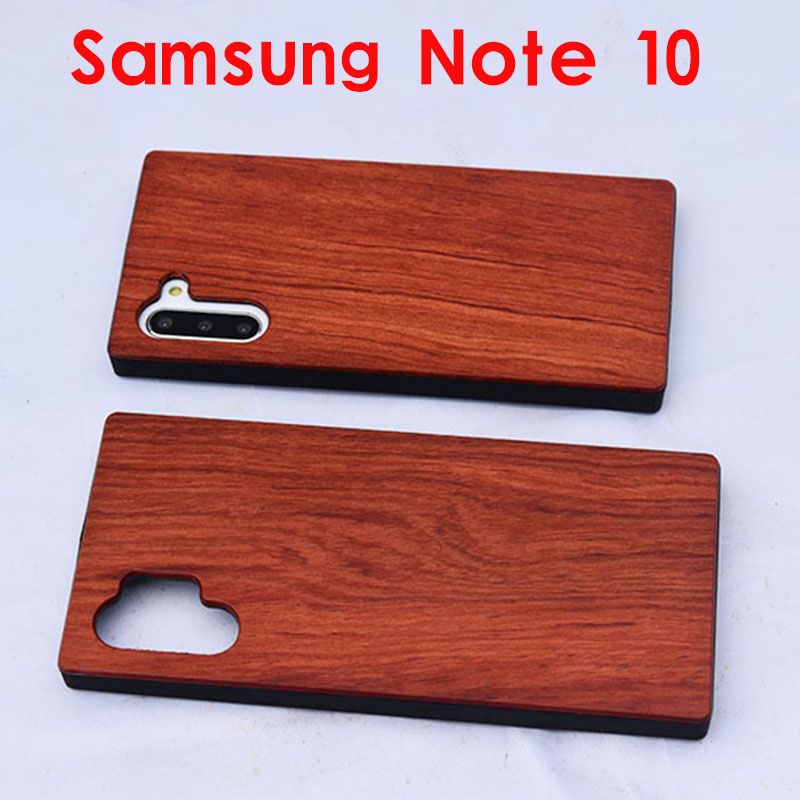 Factory Wholesale Wooden Mobile Phone Cases For Samsung Galaxy Note 10