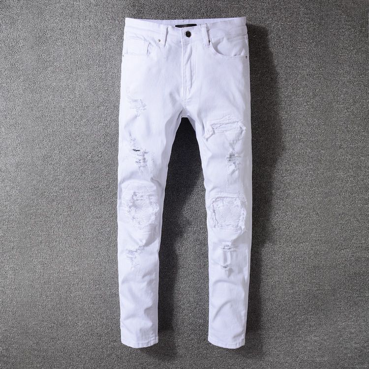 amiri white jeans