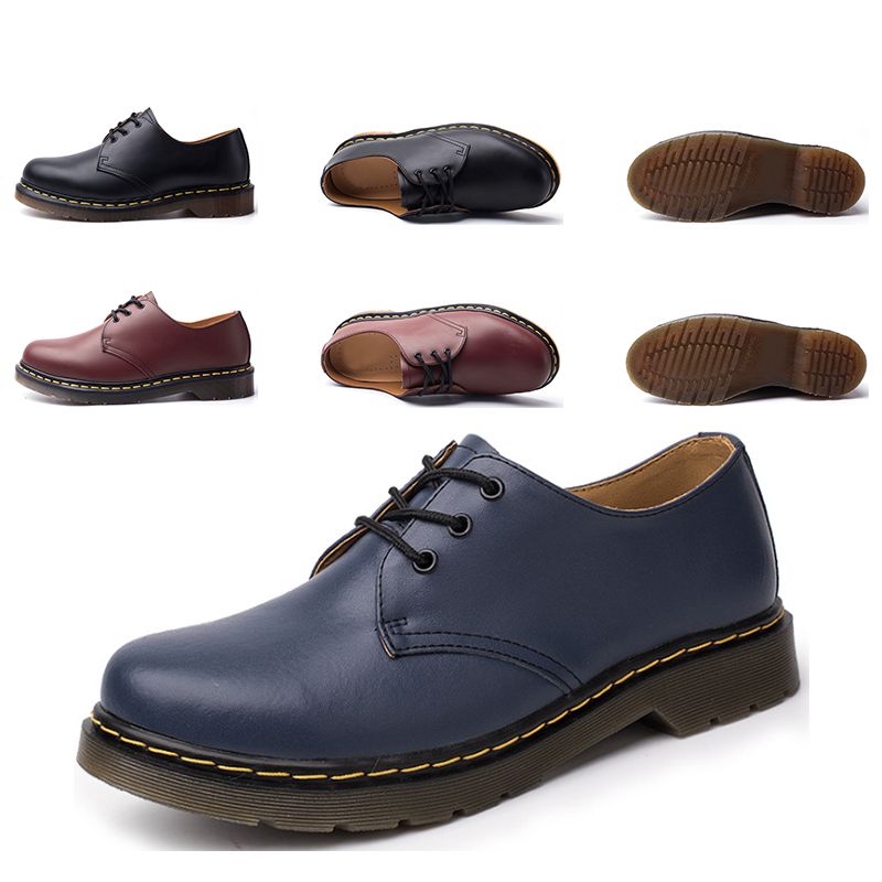 mens blue leather shoes for sale