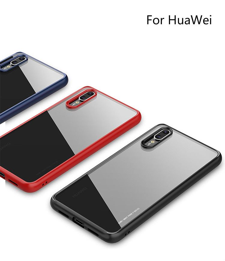 إلى حالة هواوي P30 P20 P20 Pro حافظة كريستال كلير لحماية الهاتف الناعمة حافظة هجين صلبة لهاتف هواوي Mate 20 Pro 2020 من Liuzhe569 22 16ر س موبايل Dhgate
