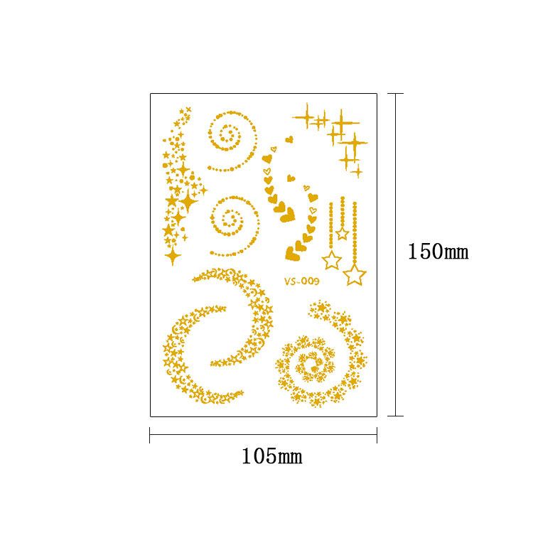 Acheter Une Fois Le Visage Tatouage Taches De Rousseur Maquillage Bronzant Autocollant Papillon étoiles Lune Adhésif Transfert De Leau Faux Tatouage