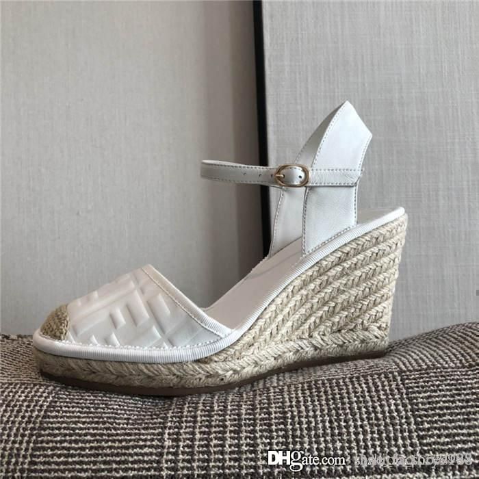 ladies small wedge sandals