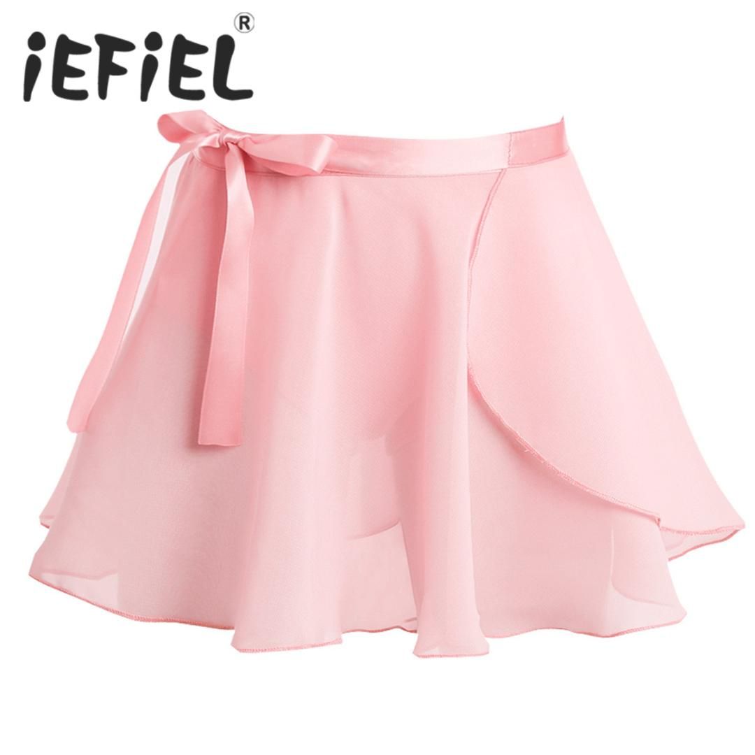 2020 Kids Ballet Dance Skirts Chiffon Ballerina Dance Basic Classic