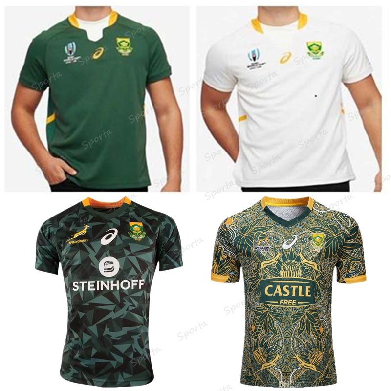 2020 2019 Commemorative Edition Africa Rugby Shirt South - Green And White Rugby Shirts 2020 2019 Commemorative Edition Africa Rugby Shirt South - Green And White Rugby Shirts