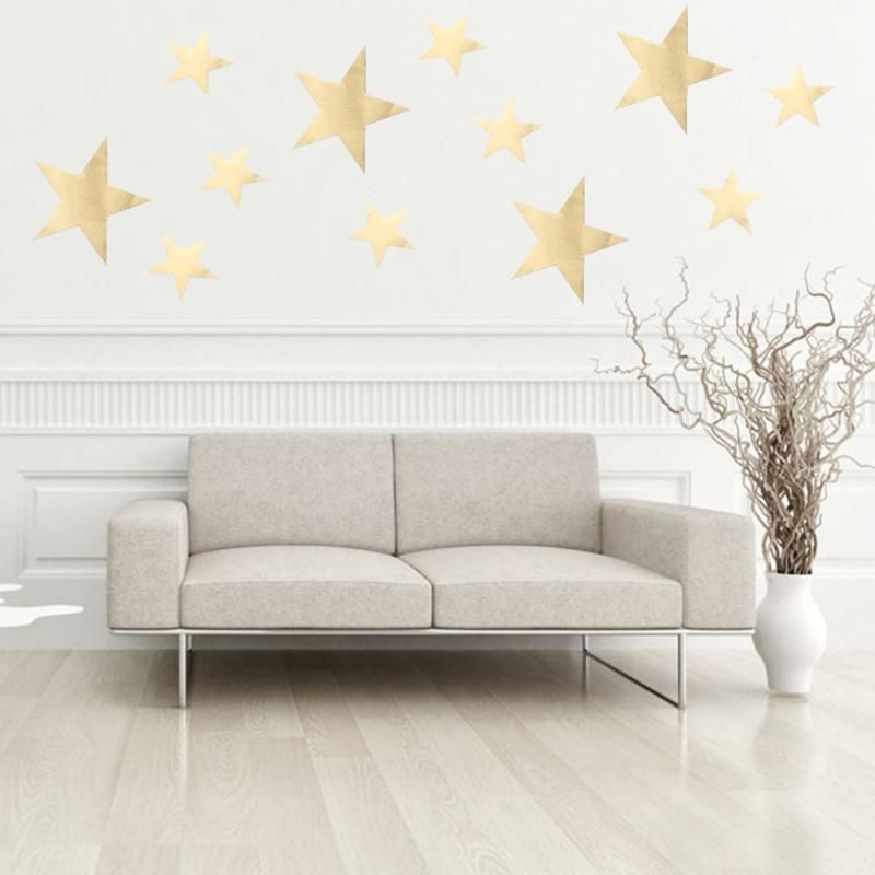 Details about   Home Decoration Five-Pointed Star Wall Poster Creative Lovely Wall Stickers P3 