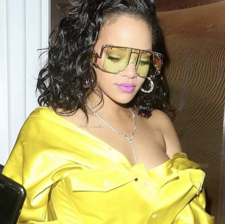 trendy square sunglasses