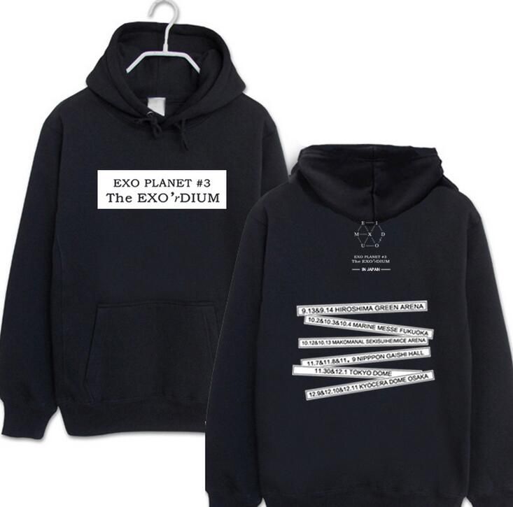 Compre Moda Kpop Exo Concerto Chanyeol Baekhyun Mesmo Moletom Impressão Hoodies Pulôver De Lã Unissex Para Os Fãs De Exo De Happylights, $131,23 | Pt.Dhgate.Com