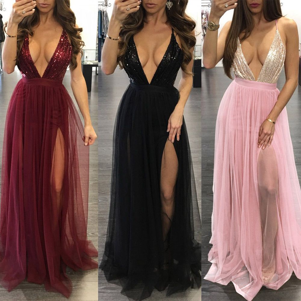 Großhandel Schwarze Ballkleider Lange Sexy Rosa Nachtclub Tiefem V Ausschnitt Formelle Party Abendkleider Besondere Anlässe Von Globalfashions, 12,12 Großhandel Schwarze Ballkleider Lange Sexy Rosa Nachtclub Tiefem V Ausschnitt Formelle Party Abendkleider Besondere Anlässe Von Globalfashions, 12,12