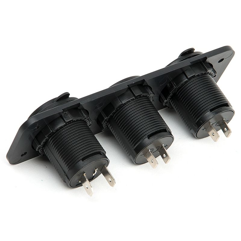 Buy 12V DC Auto car cigarette lighter Power socket outlet plug adapter Head  and socket assembly