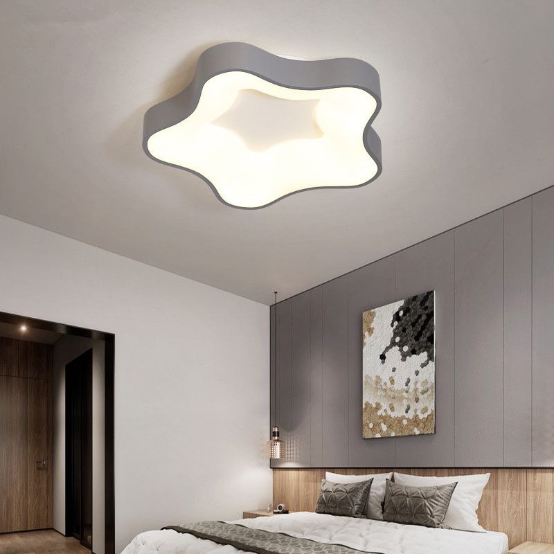 grey bedroom ceiling lights