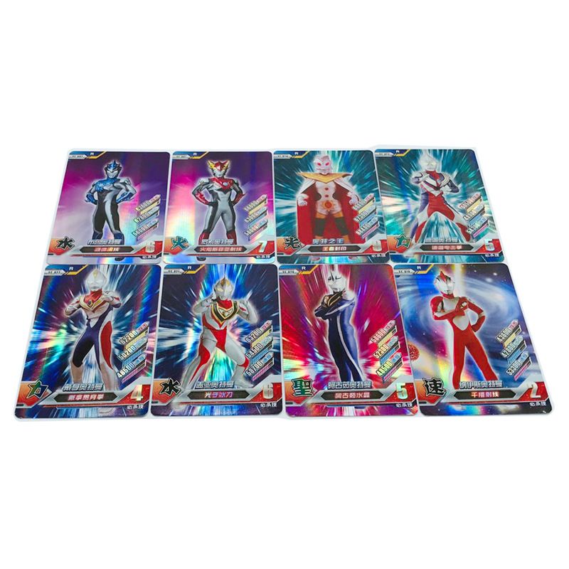 Acheter Carte Flash Cartes Altraman Monstre Anime Collection De Jeux Dessin Animé Ultraman Monstre Papier Poker Jouer Aux Cartes De Jeu Enfants