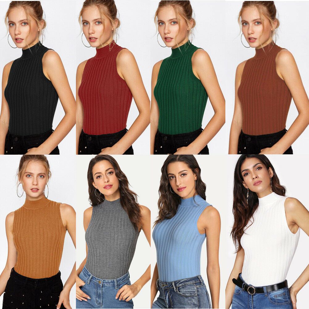 Neineiwu - Blusa Sin Mangas Para Mujer, Cuello En V, Estilo