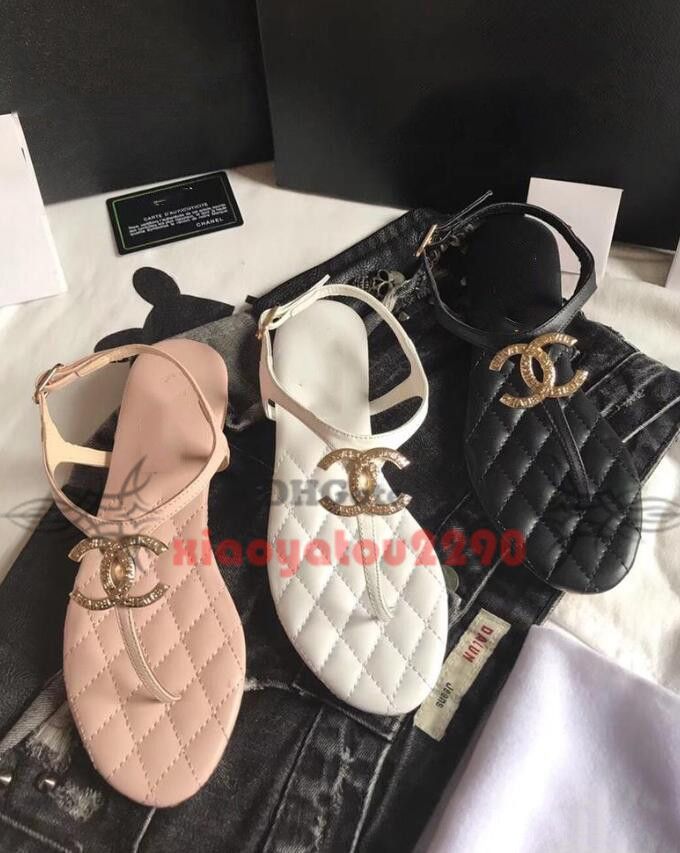 Chanel sandals dhgate Clearance