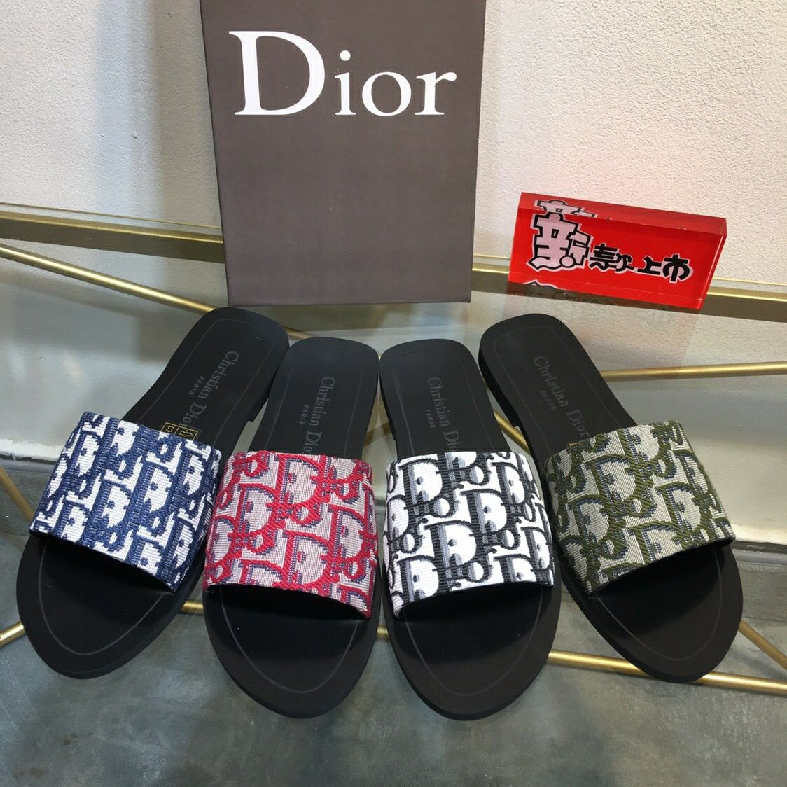 luxury men slides