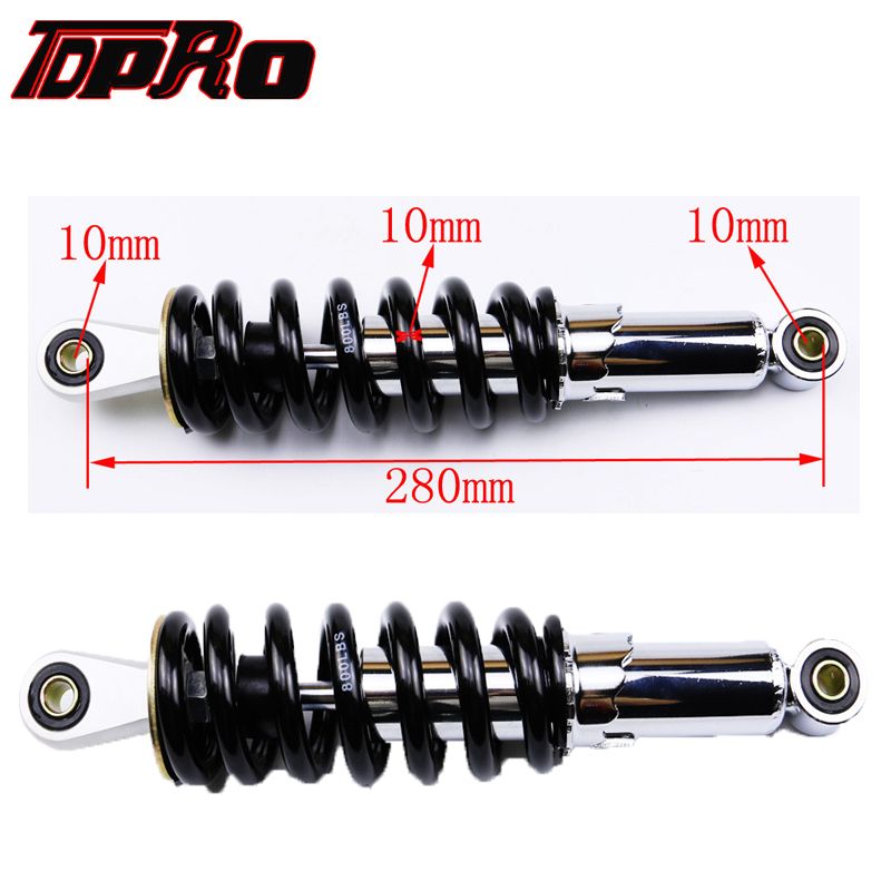 270mm 800LBS Rear Shock Absorber Spring for Pit Dirt Bike Buggy Motorcycle ATV