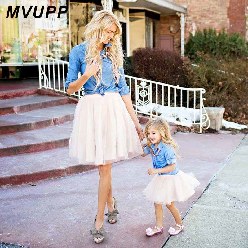 mother daughter couple dresses