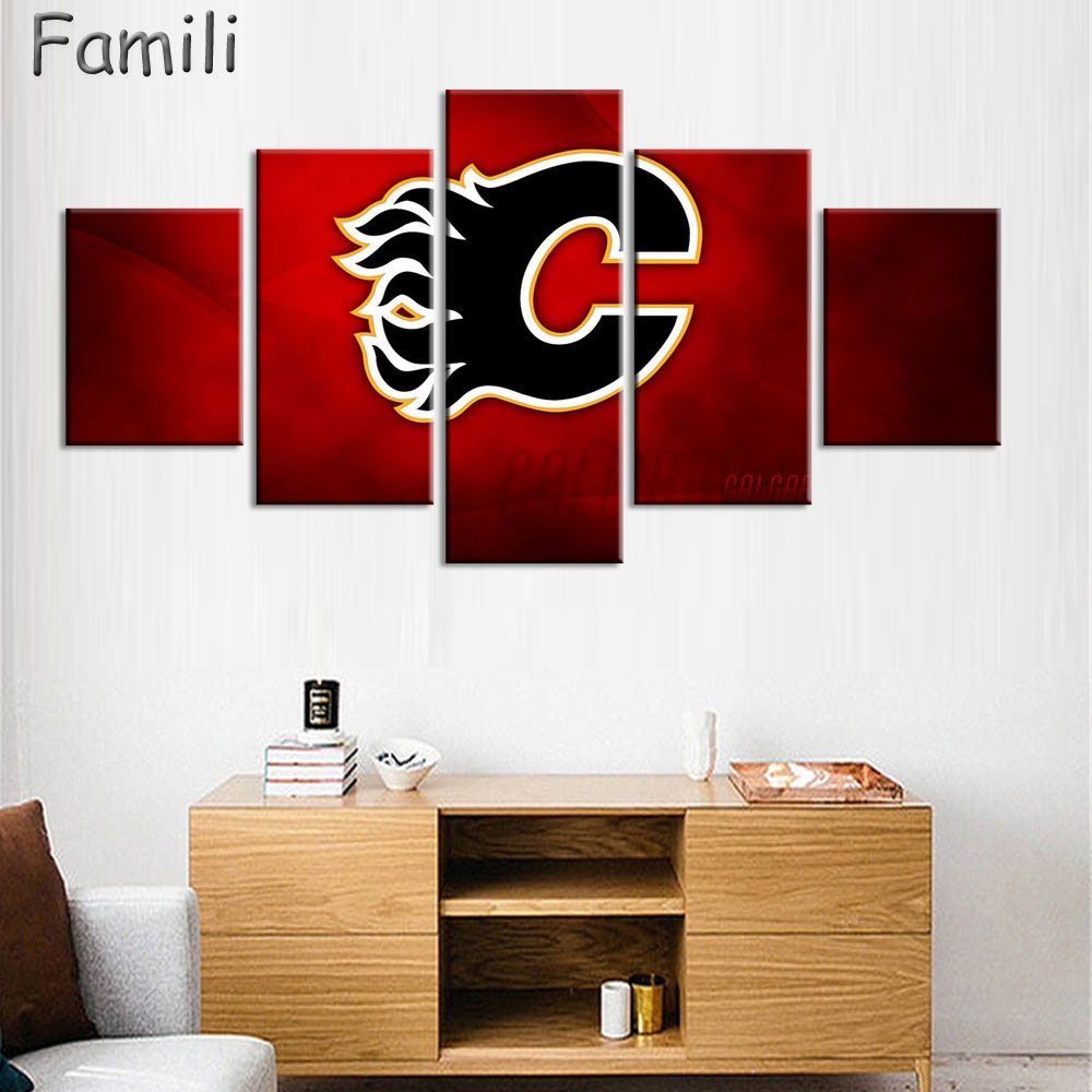 2021 Calgary Flames Wall Art Picture Modern Home Decoration Living Room Or Bedroom Canvas Print Painting Wall Picture From Xiaofang8810 7 09 Dhgate Com