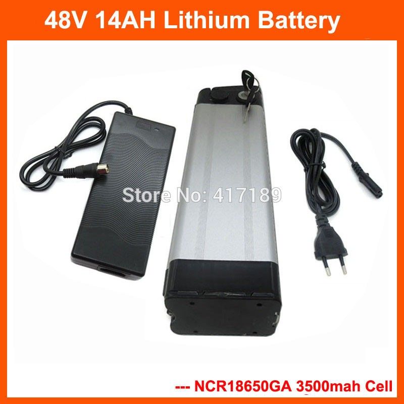 Us Eu No Tax 48volt E Bike Battery 48v 14ah Silver Fish Lithium Battery Pack For Electric Bicycle 750w 1000w Motor Ryobi 18v Lithium Battery Variable Voltage E Cig From Lshlsc 403 87