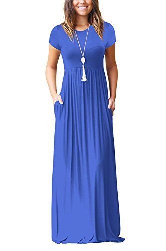 plain maxi dress designs