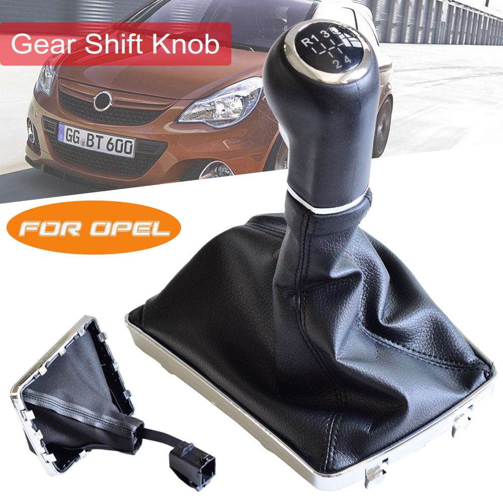 Manual 5 6 Speed Car Gear Shift Knob HeadBall Lever For VAUXHALL OPEL