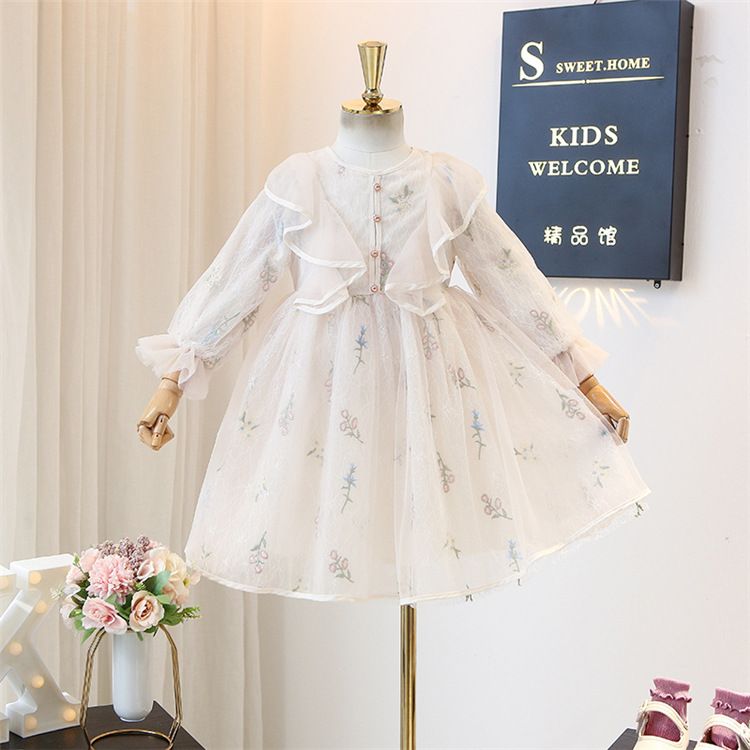 girls lace tulle dress