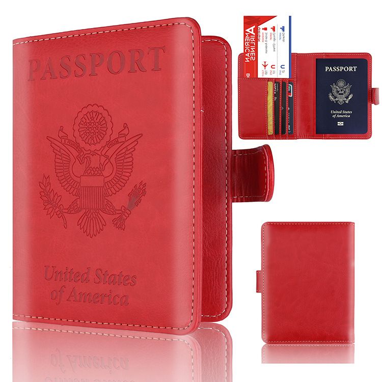 Estuche Para Pasaporte Con Tapa Rfid Estuche Para Pasaporte Con Tapa Rfid