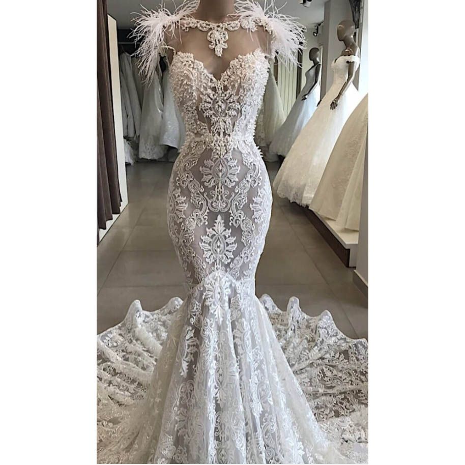 art deco wedding dress