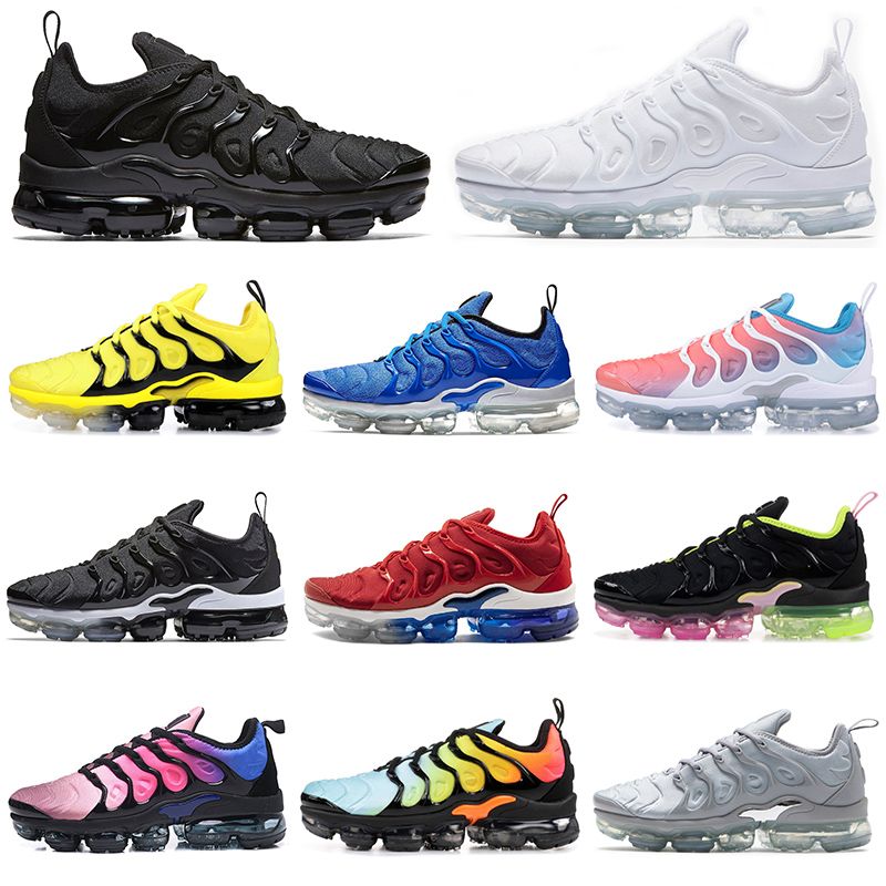 vapormax plus bumblebee black and red