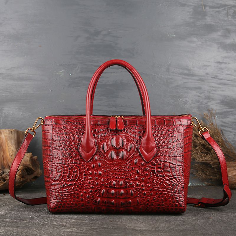 crocodile sling bag