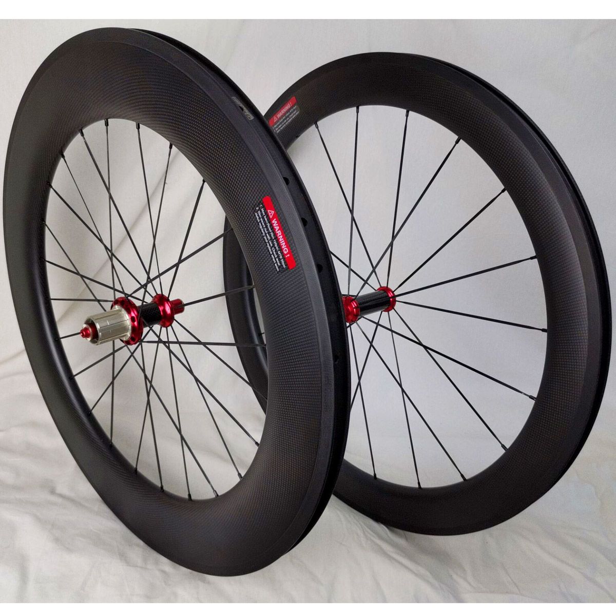 Carbon Bicycle Wheels Front 60mm Rear 