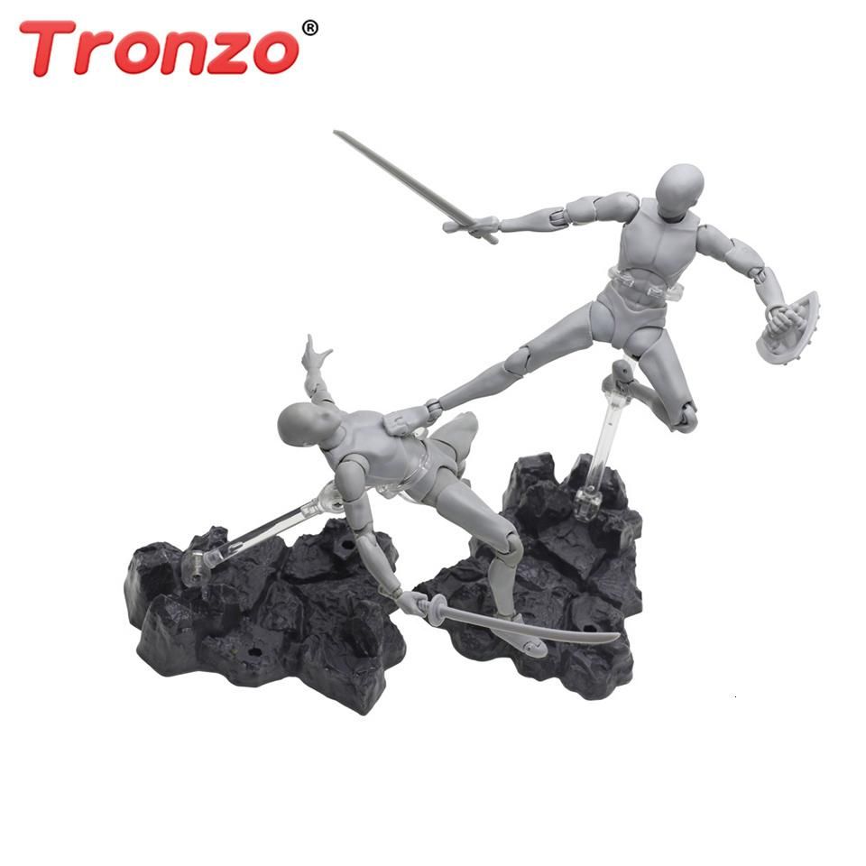 action figure stand base