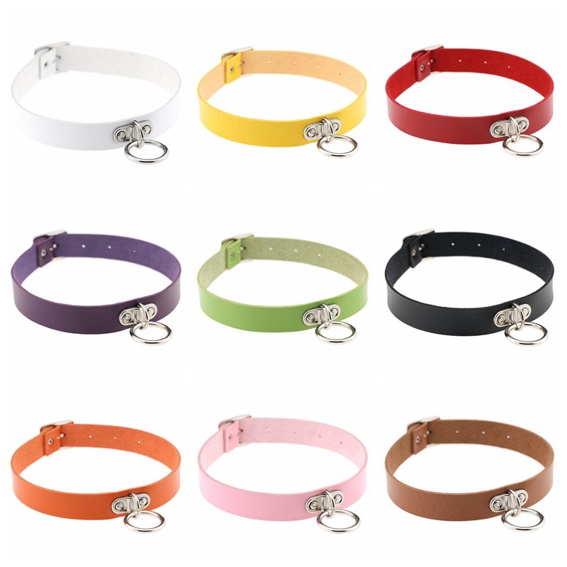 21 Vintage Pu Leather Choker Goth O Ring Choker Collar With Hoop Punk Goth Neck Collar Ring Choker Pendants From Fullhouse517 1 26 Dhgate Com 21 Vintage Pu Leather Choker Goth O Ring Choker Collar With Hoop Punk Goth Neck Collar Ring Choker Pendants From Fullhouse517 1 26 Dhgate Com