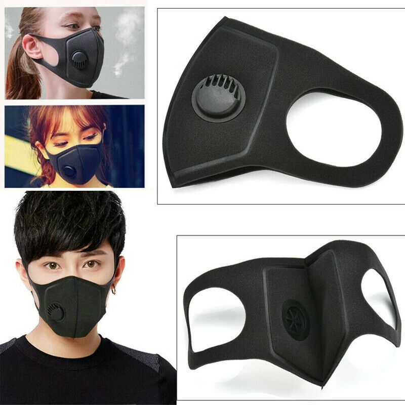 2020 Sponge Face Mask Dust Mask Filter Pm2 5 Air Pollution Winter Mouth Reusable With Breathing Valve Haze Dust Washed Men Women From Barberrydh 3 19 Dhgate Com