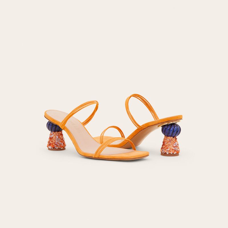 sandale femme talon fermé