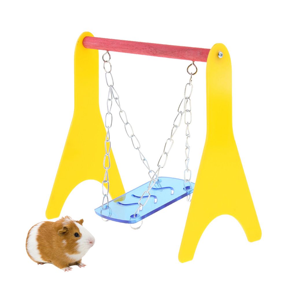 hamster on a swing